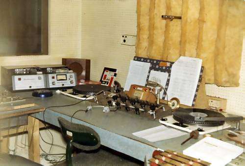 Radio 390 studio in May 1967